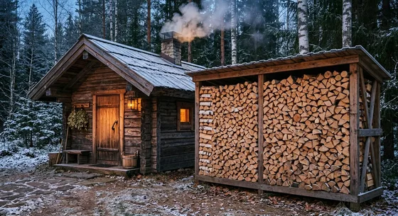 Укладка дров в Подольске, улица Кооперативная, 31Б